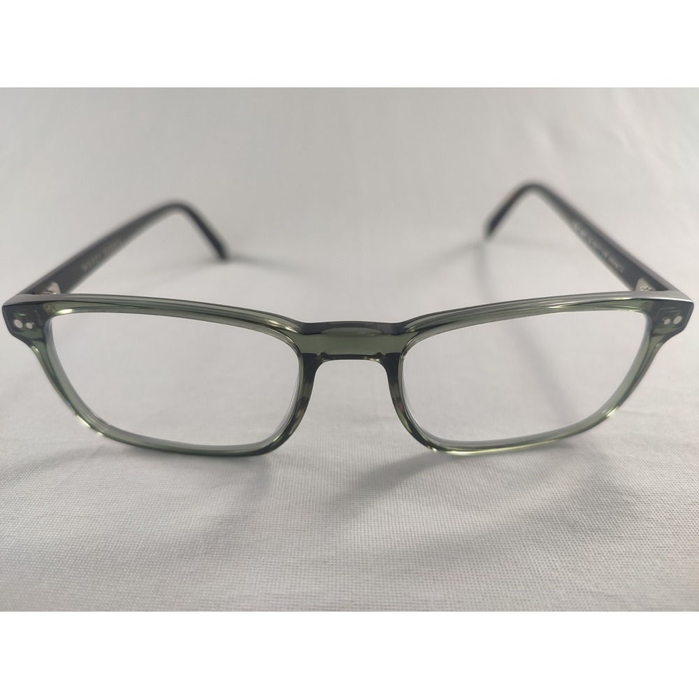 Warby Parker Eyeglasses Frames DONOVAN M 716 Tortoise Clear Green 50-17-145